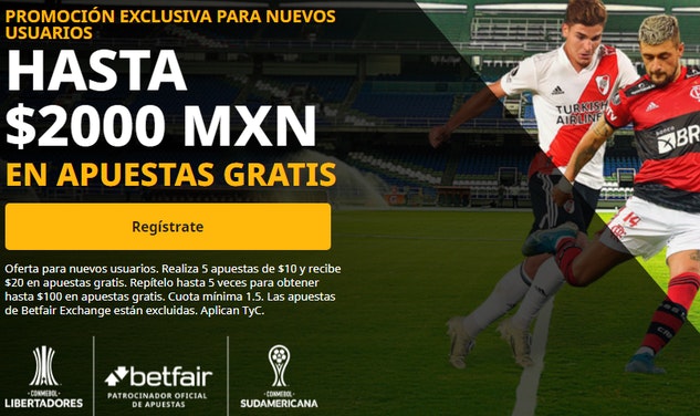 Bono Betfair Mx