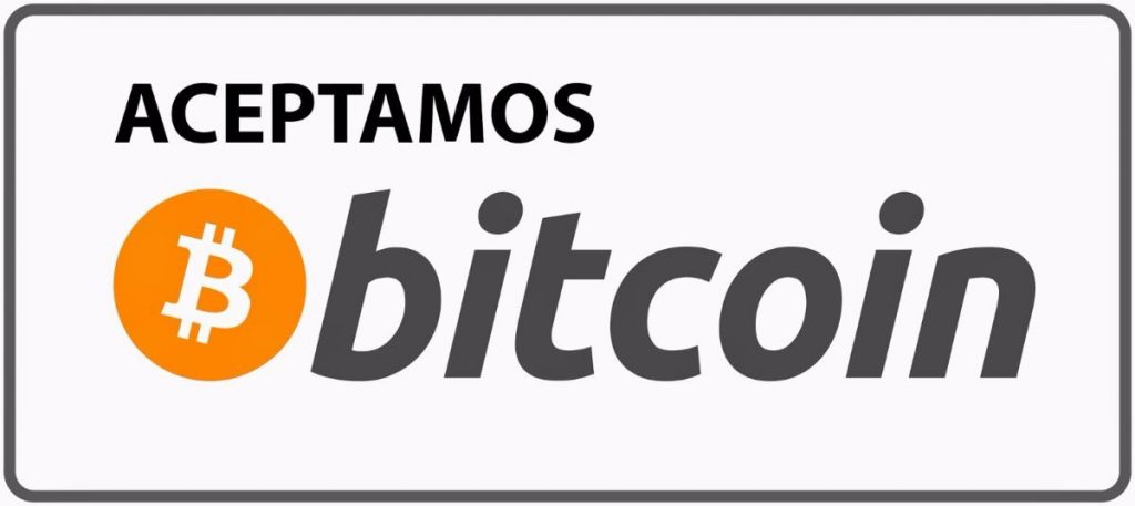 aceptamos bitcoin